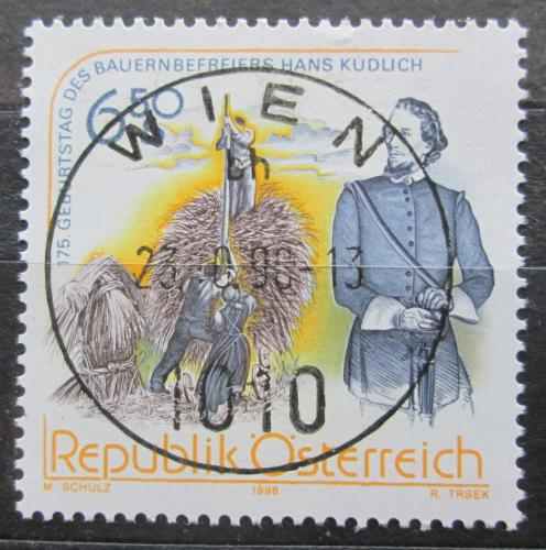 Poštová známka Rakúsko 1998 Hans Kudlich Mi# 2266
