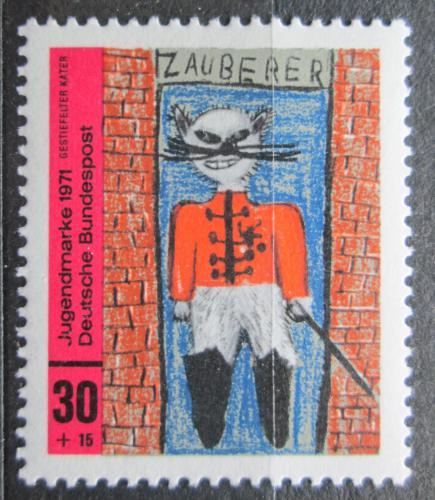 Poštová známka Nemecko 1971 Dìtská kresba Mi# 662