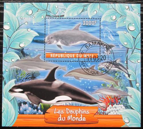 Poštová známka Mali 2020 Delfíny Mi# N/N