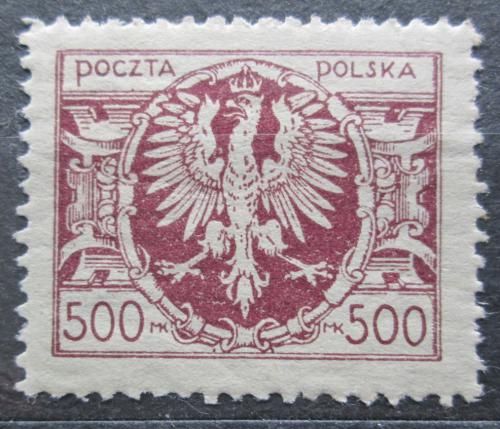 Poštová známka Po¾sko 1923 Orlice, perf. 12,5 Mi# 179