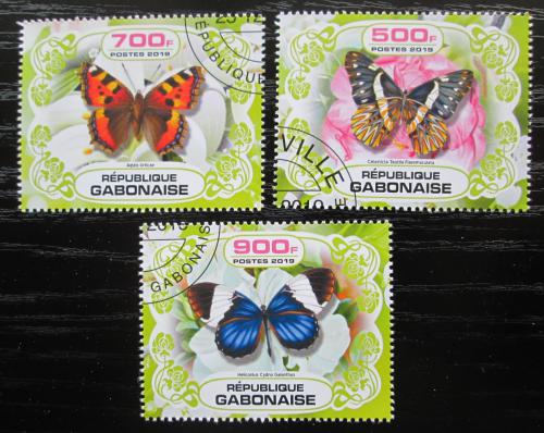 Poštové známky Gabon 2019 Motýle Mi# N/N
