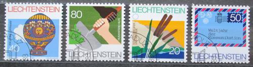 Poštové známky Lichtenštajnsko 1983 Výroèí Mi# 824-27