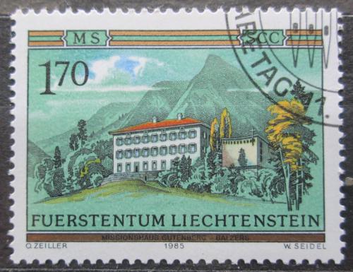 Poštová známka Lichtenštajnsko 1985 Kláštor Gutenberg Mi# 870