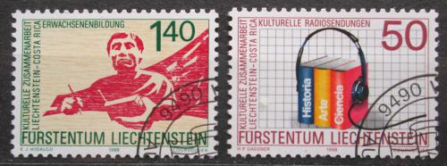 Poštové známky Lichtenštajnsko 1988 Kulturní spolupráce Mi# 945-46