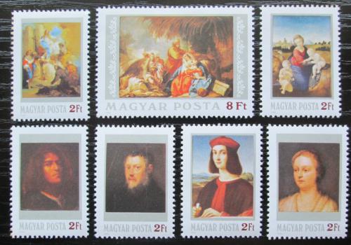 Poštové známky Maïarsko 1984 Umenie Mi# 3660-66
