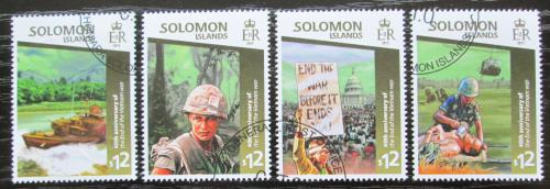 Poštové známky Šalamúnove ostrovy 2015 Vietnamská válka Mi# 3057-60 Kat 17€