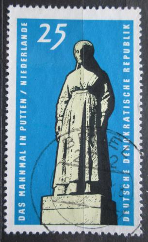 Poštová známka DDR 1965 Pamätník Putten Mi# 1141