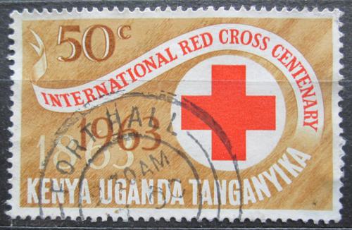 Poštová známka K-U-T 1963 Èervený kríž, 100. výroèie Mi# 131