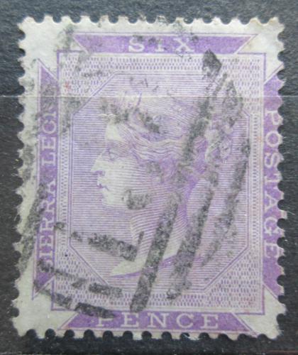 Poštová známka Sierra Leone 1885 Krá¾ovna Viktória Mi# 22a Kat 35€