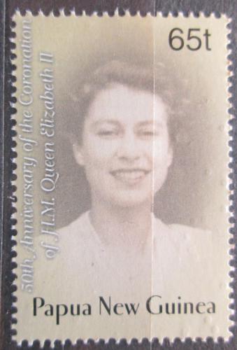 Poštová známka Papua Nová Guinea 2003 Krá¾ovna Alžbeta II. Mi# 976