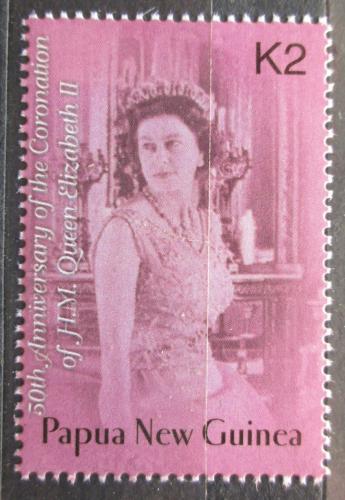 Poštová známka Papua Nová Guinea 2003 Krá¾ovna Alžbeta II. Mi# 979