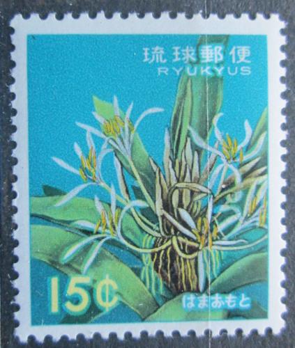 Poštová známka Rjúkjú 1963 Køín asijský Mi# 129