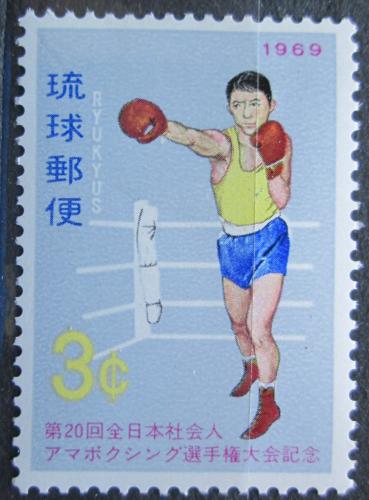 Poštová známka Rjúkjú 1969 Box Mi# 210