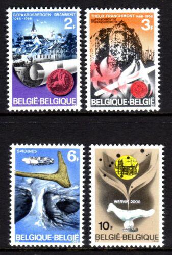 Poštové známky Belgicko 1968 Belgické dìjiny Mi# 1503-06