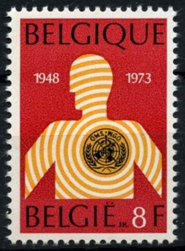 Poštová známka Belgicko 1973 WHO, 20. výroèie Mi# 1720