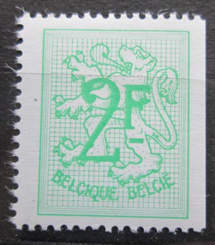 Poštová známka Belgicko 1972 Heraldický lev Mi# 1711