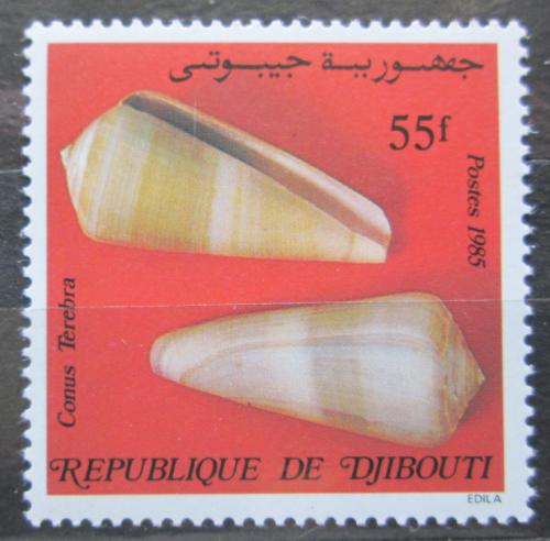Poštová známka Džibutsko 1985 Conus terebra Mi# 451