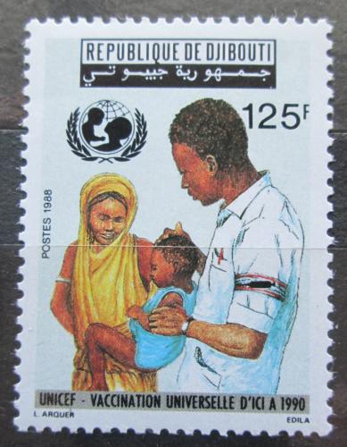 Poštová známka Džibutsko 1988 Vakcinace Mi# 508