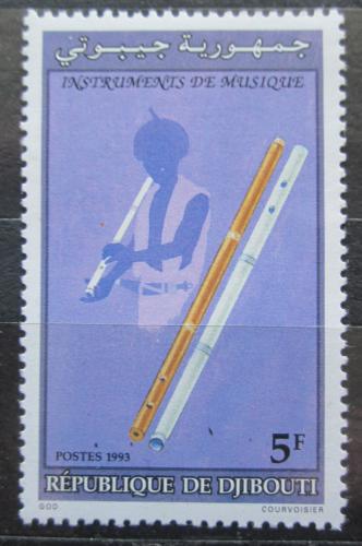 Poštová známka Džibutsko 1993 Flétna Mi# 591