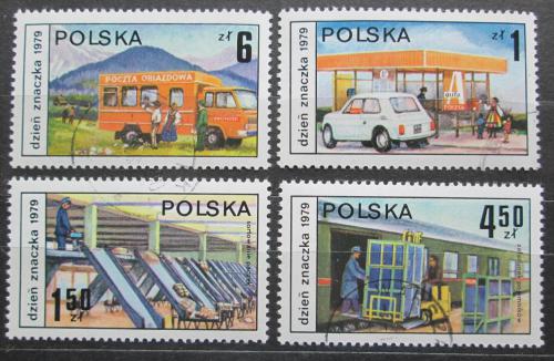 Poštové známky Po¾sko 1979 Pošta Mi# 2651-54