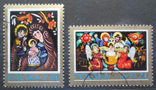 Poštové známky Po¾sko 1979 Vitráže Mi# 2657-58