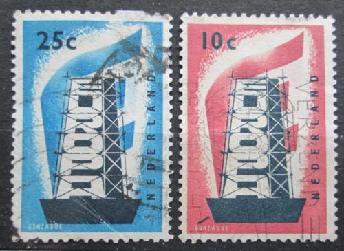 Poštové známky Holandsko 1956 Európa CEPT Mi# 683-84