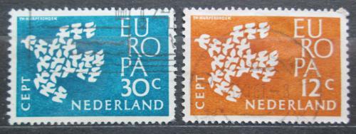 Poštové známky Holandsko 1961 Európa CEPT Mi# 765-66