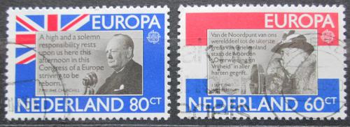 Poštové známky Holandsko 1980 Európa CEPT, osobnosti Mi# 1168-69
