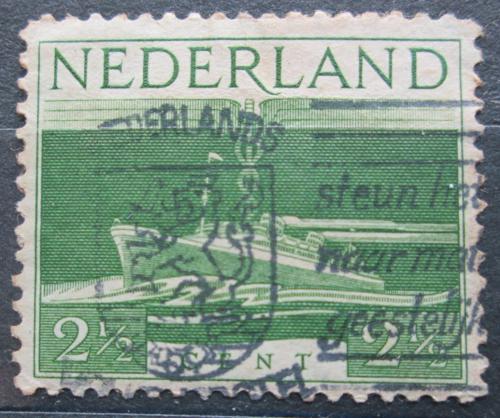 Potov znmka Holandsko 1944 Zaocensk parnk Nieuw Amsterdam Mi# 429