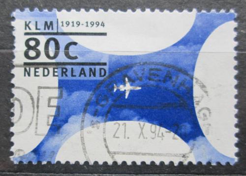 Potov znmka Holandsko 1994 Leteck spolenost KLM, 75. vroie Mi# 1508