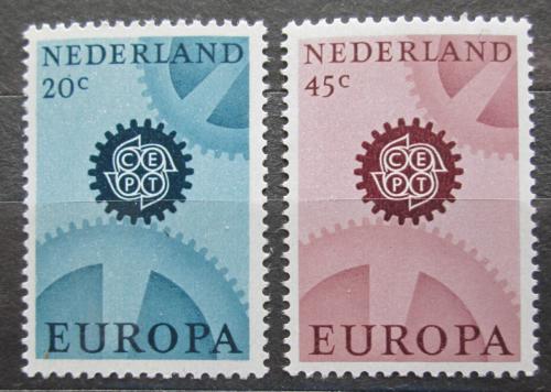 Poštové známky Holandsko 1967 Európa CEPT Mi# 878-79