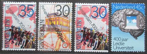 Poštové známky Holandsko 1975 Rùzná výroèie Mi# 1043-46 A