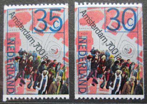 Poštové známky Holandsko 1975 Amsterdam, 700. výroèie Mi# 1043, 1045 C