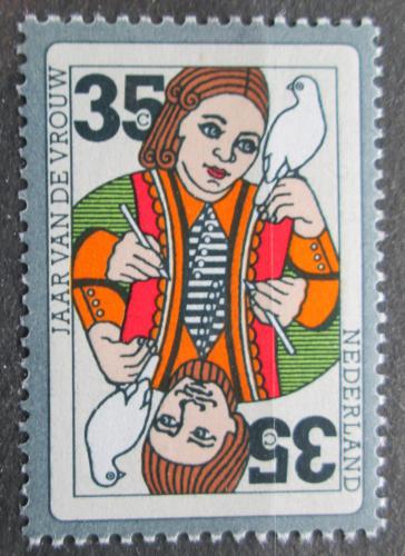 Poštová známka Holandsko 1975 Medzinárodný rok žen Mi# 1055