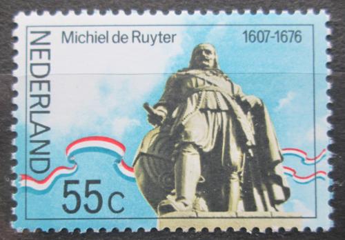 Poštová známka Holandsko 1976 Admirál Michiel de Ruyter Mi# 1074