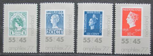 Poštové známky Holandsko 1977 Výstava AMPHILEX ’77 Mi# 1101-04
