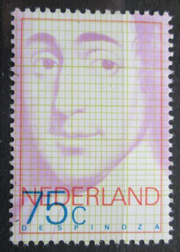 Poštová známka Holandsko 1977 Baruch de Spinoza, filozof Mi# 1094
