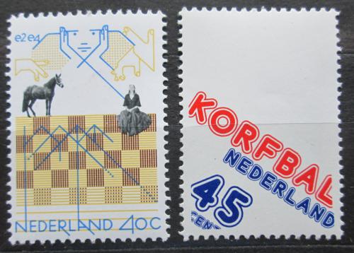 Poštové známky Holandsko 1978 Šport Mi# 1121-22