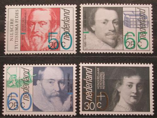Poštové známky Holandsko 1983 Osobnosti Mi# 1228-31
