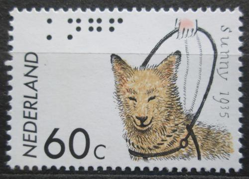 Poštová známka Holandsko 1985 Slepecký pes Mi# 1263