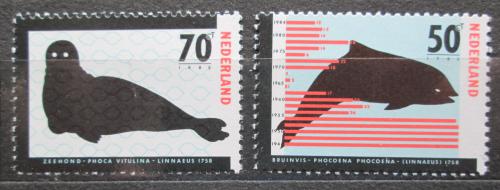 Poštové známky Holandsko 1985 Chránìná fauna Mi# 1279-80