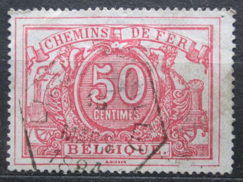 Poštová známka Belgicko 1882 Štátny znak, balíková Mi# 11