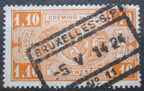 Poštová známka Belgicko 1923 Štátny znak, balíková Mi# 145