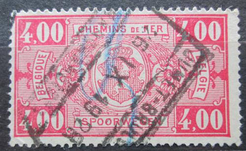 Poštová známka Belgicko 1924 Štátny znak, balíková Mi# 154