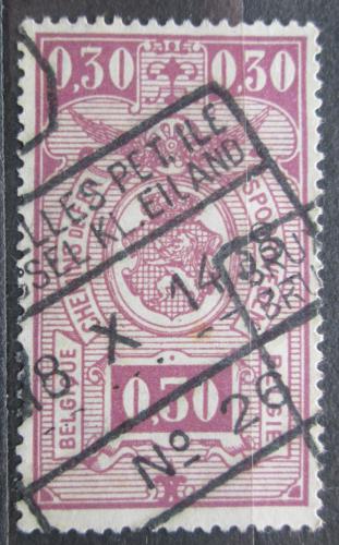 Poštová známka Belgicko 1927 Štátny znak, balíková Mi# 157