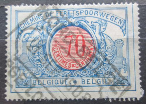 Poštová známka Belgicko 1902 Nominál, balíková Mi# 36