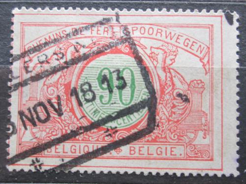 Poštová známka Belgicko 1902 Nominál, balíková Mi# 38