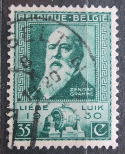 Poštová známka Belgicko 1930 Zénobe Gramme Mi# 277
