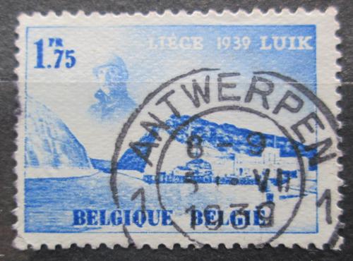 Poštová známka Belgicko 1938 Albertùv kanál v Lutychu Mi# 485