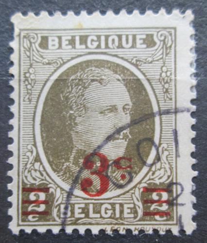 Poštová známka Belgicko 1927 Krá¾ Albert I. pretlaè Mi# 223